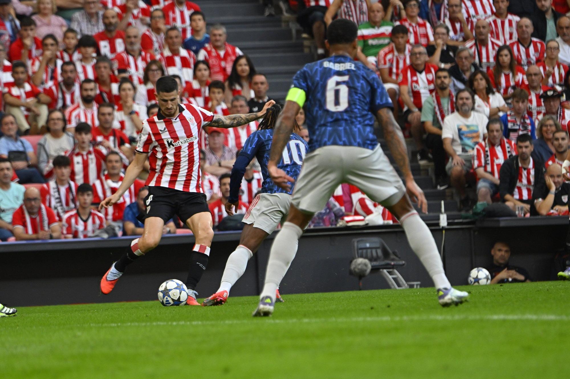 El Athletic-Arsenal, en imágenes