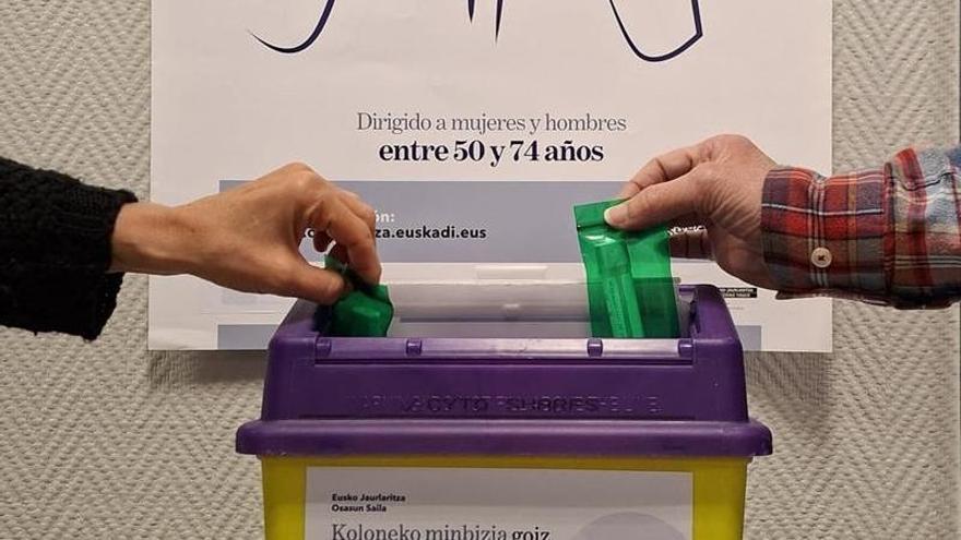 La tasa de cáncer colorrectal se duplica a partir de los 70 años en relación al resto de población cribada en Euskadi
