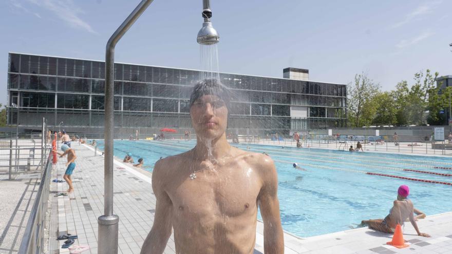 Álava se achicharra con termómetros que alcanzan los 44 grados en Llodio y 42,3 en Amurrio