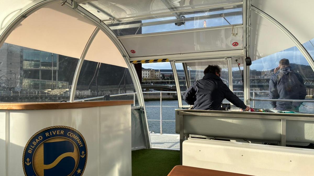 El paseo permite conocer el pasado industrial de Bilbao y su área metropolitana