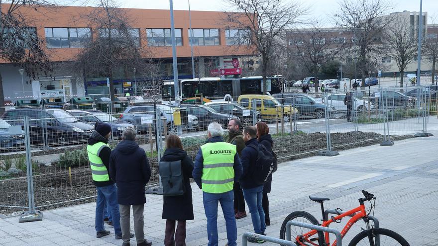 Visita a las obras de la avenida de Gipuzkoa