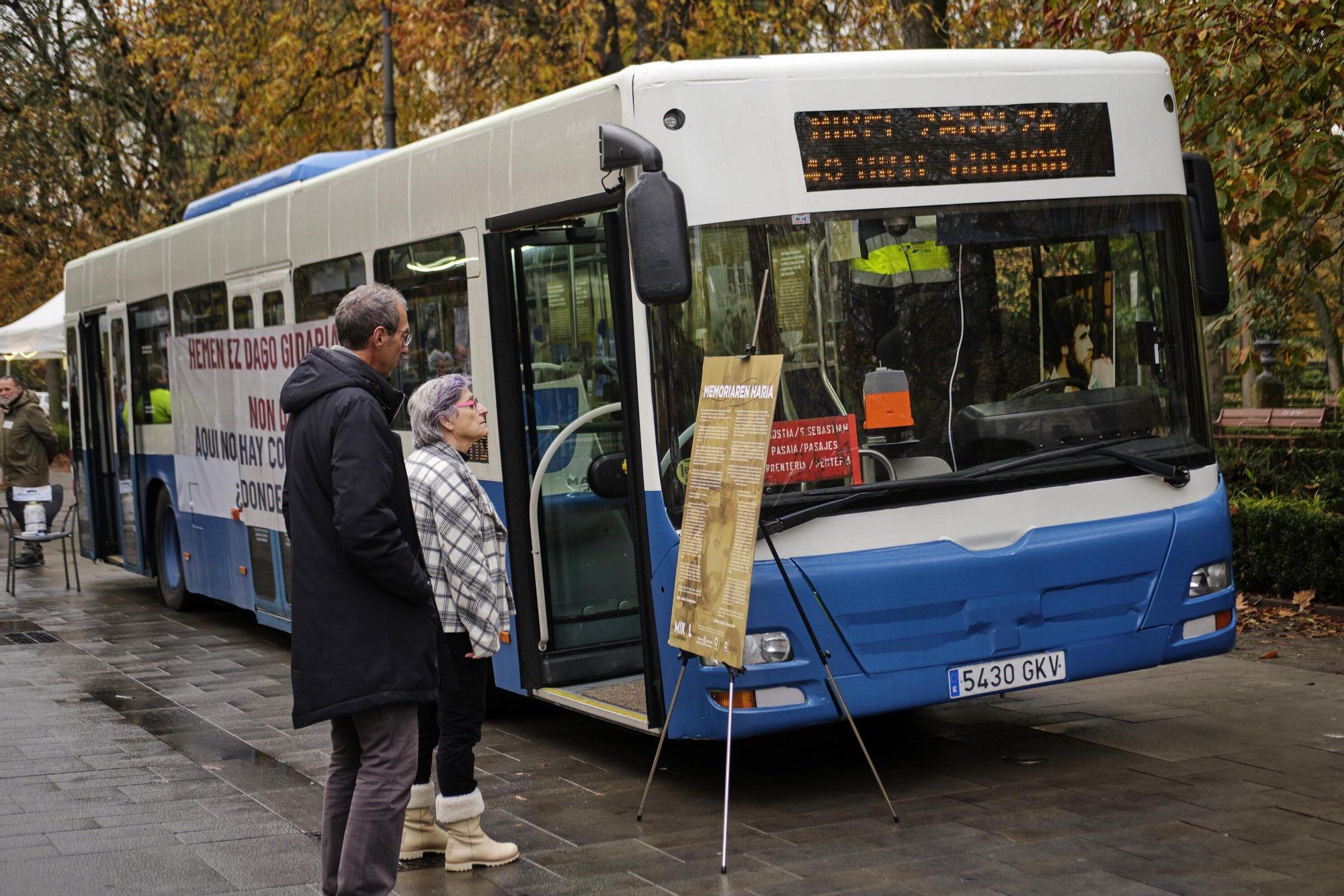 Llega a Pamplona la exposición itinerante '40 años en memoria de Mikel Zabalza'