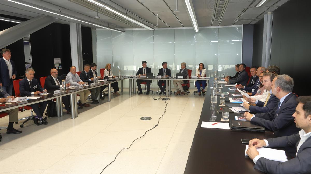 Primera reunión de la mesa sectorial de fabricación avanzada.