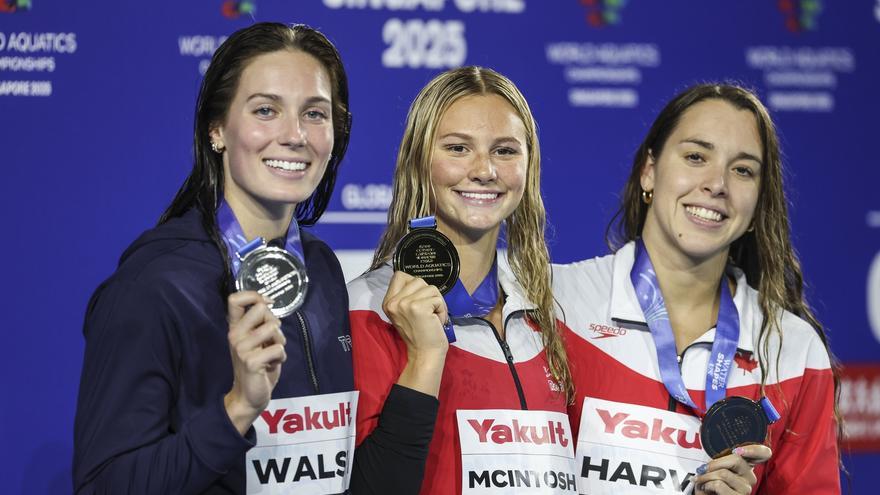 McIntosh se cuelga su segundo oro y Yu asombra con 12 años