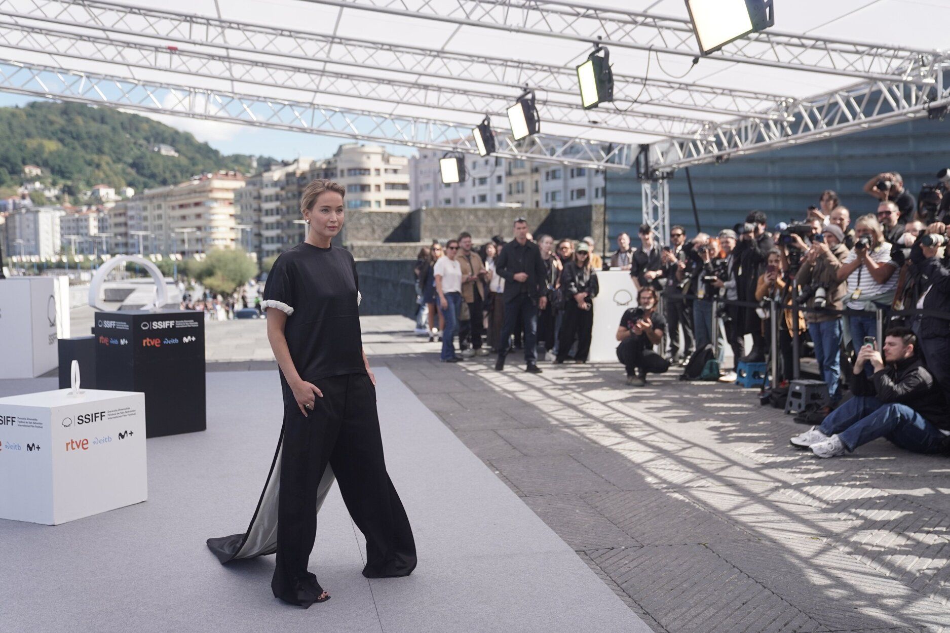 [Fotos]Jennifer Lawrence ya está en Donostia
