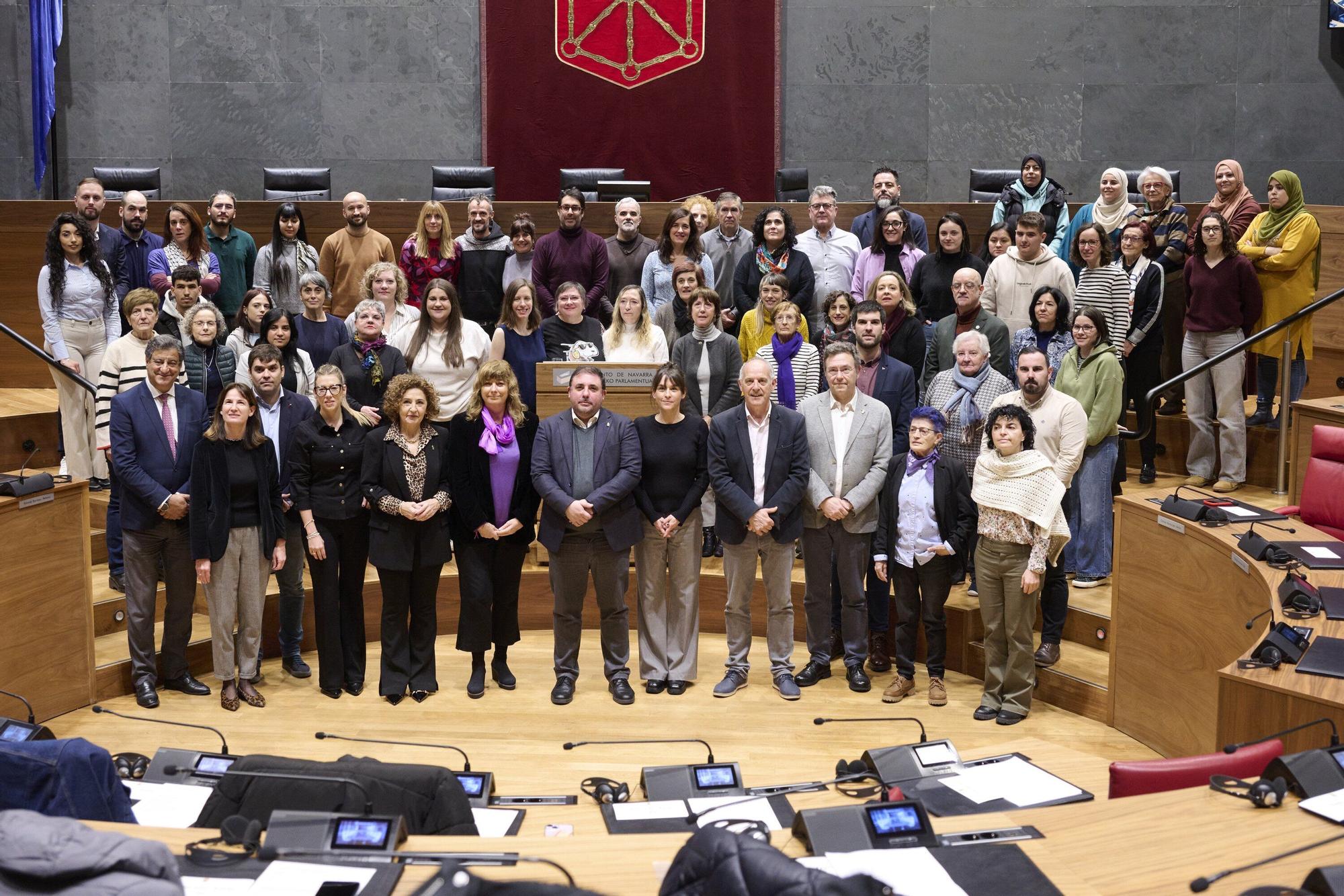 Conmemoración en el Parlamento de Navarra del Día Internacional de los Derechos Humanos