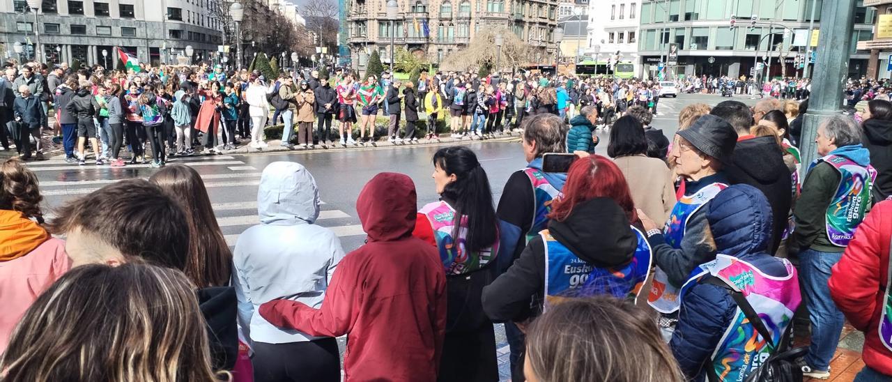 Korrika Bilbon: Gran Vía