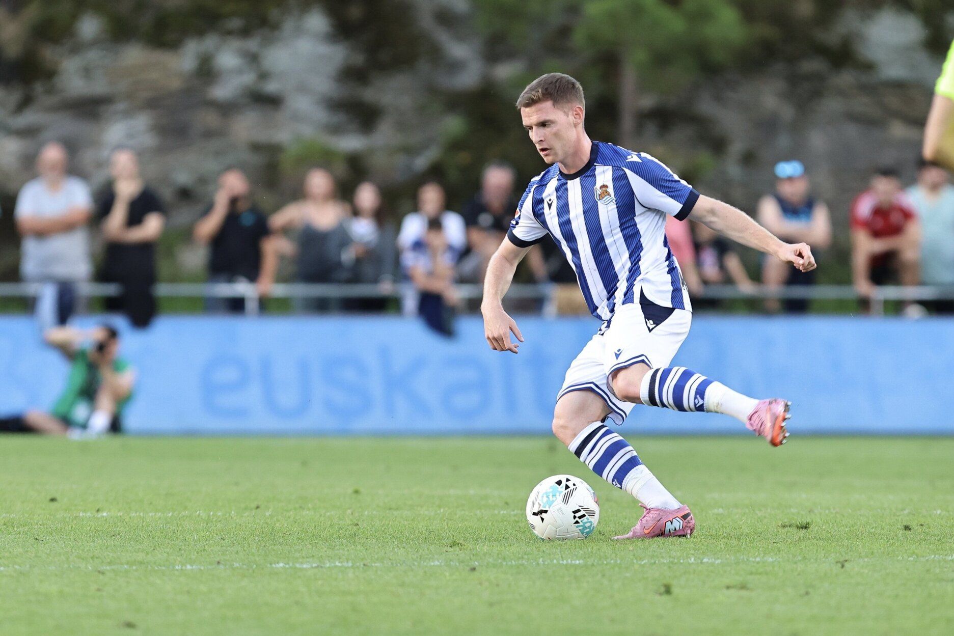 Real Sociedad-Osasuna: Zubieta disfruta del amistoso