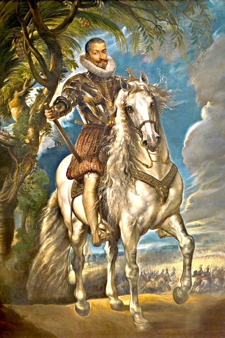 Retrato ecuestre del Duque de Lerma, de Rubens.