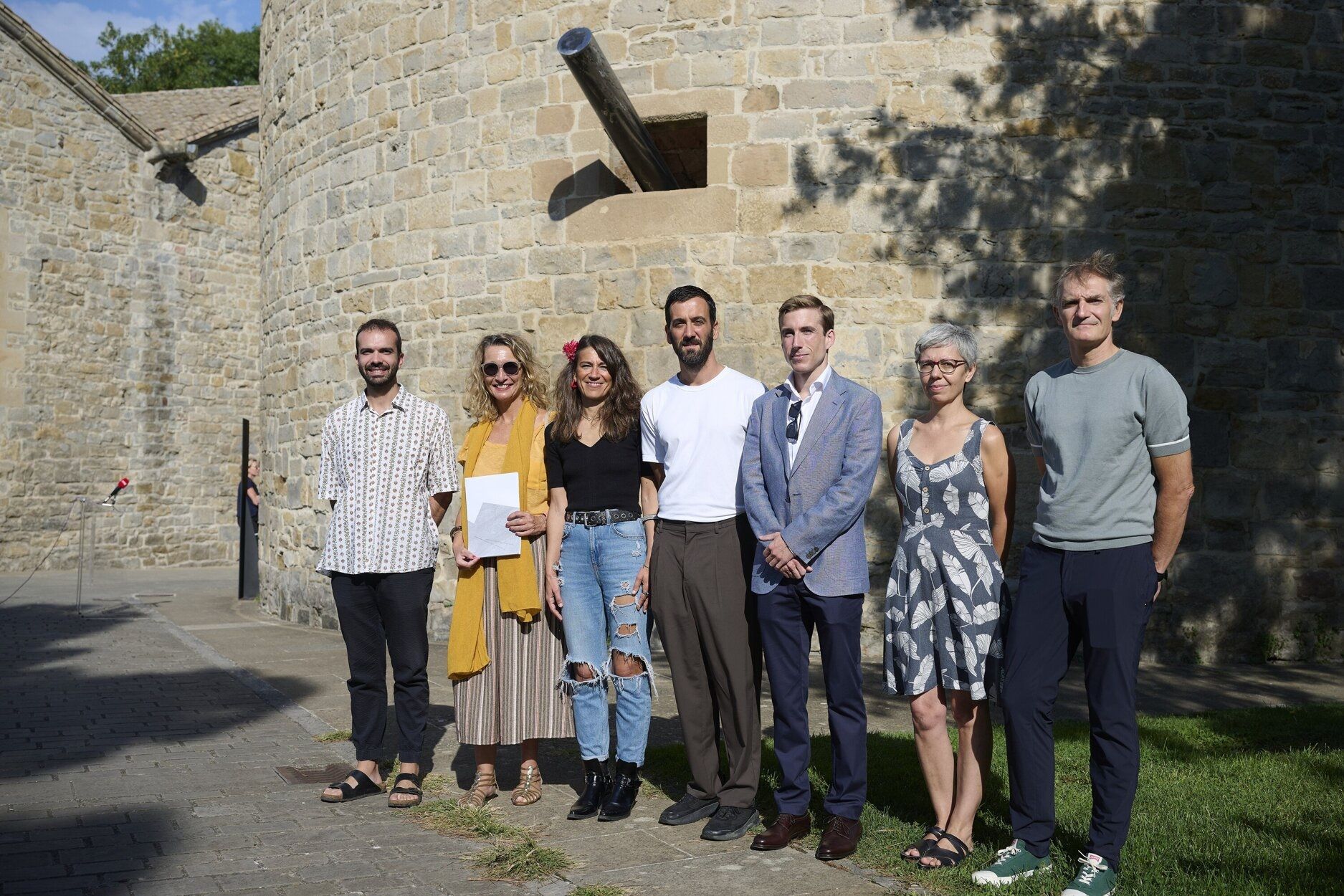 Una instalación escultórica de David Mutiloa para el Horno de la Ciudadela