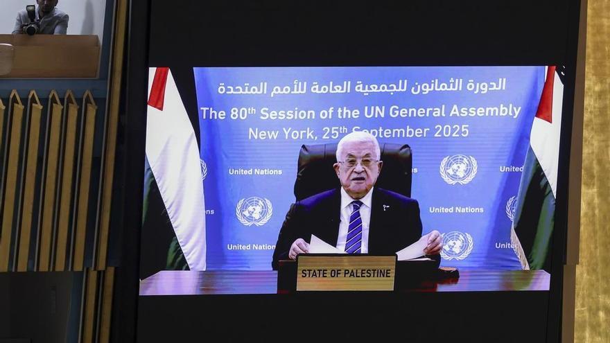 Abás, ante la ONU: &quot;Lo que hace Israel en Gaza no es una agresión, es un crimen de guerra&quot;