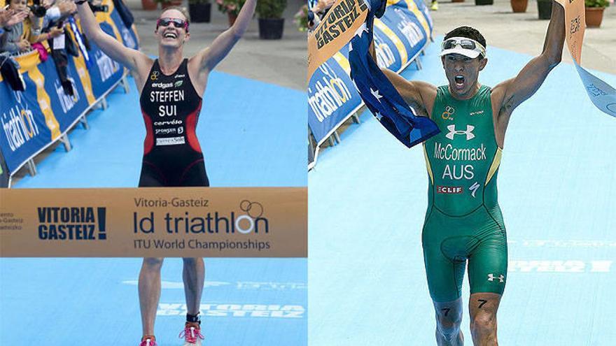 La suiza Caroline Steffen logra el título mundial en Gasteiz
