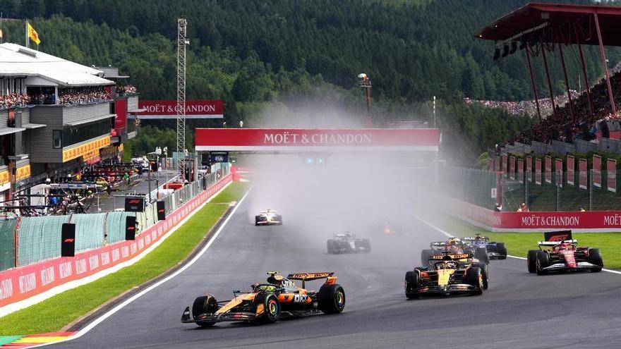 Piastri refuerza su liderato al encabezar otro doblete de McLaren en Spa