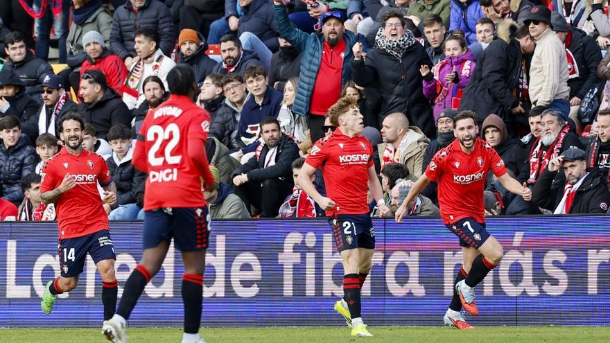 Lo mejor le llega a Osasuna en el 90 y más allá