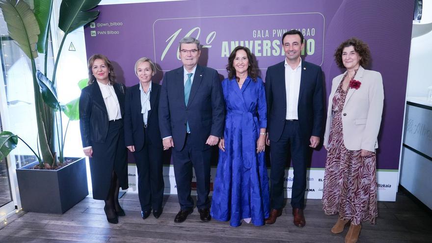 PWN Bilbao celebró con una gala en el Abba Euskalduna sus diez años de impulso al liderazgo femenino