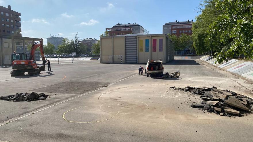 Otros ocho colegios de Vitoria apuestan por patios verdes e inclusivos