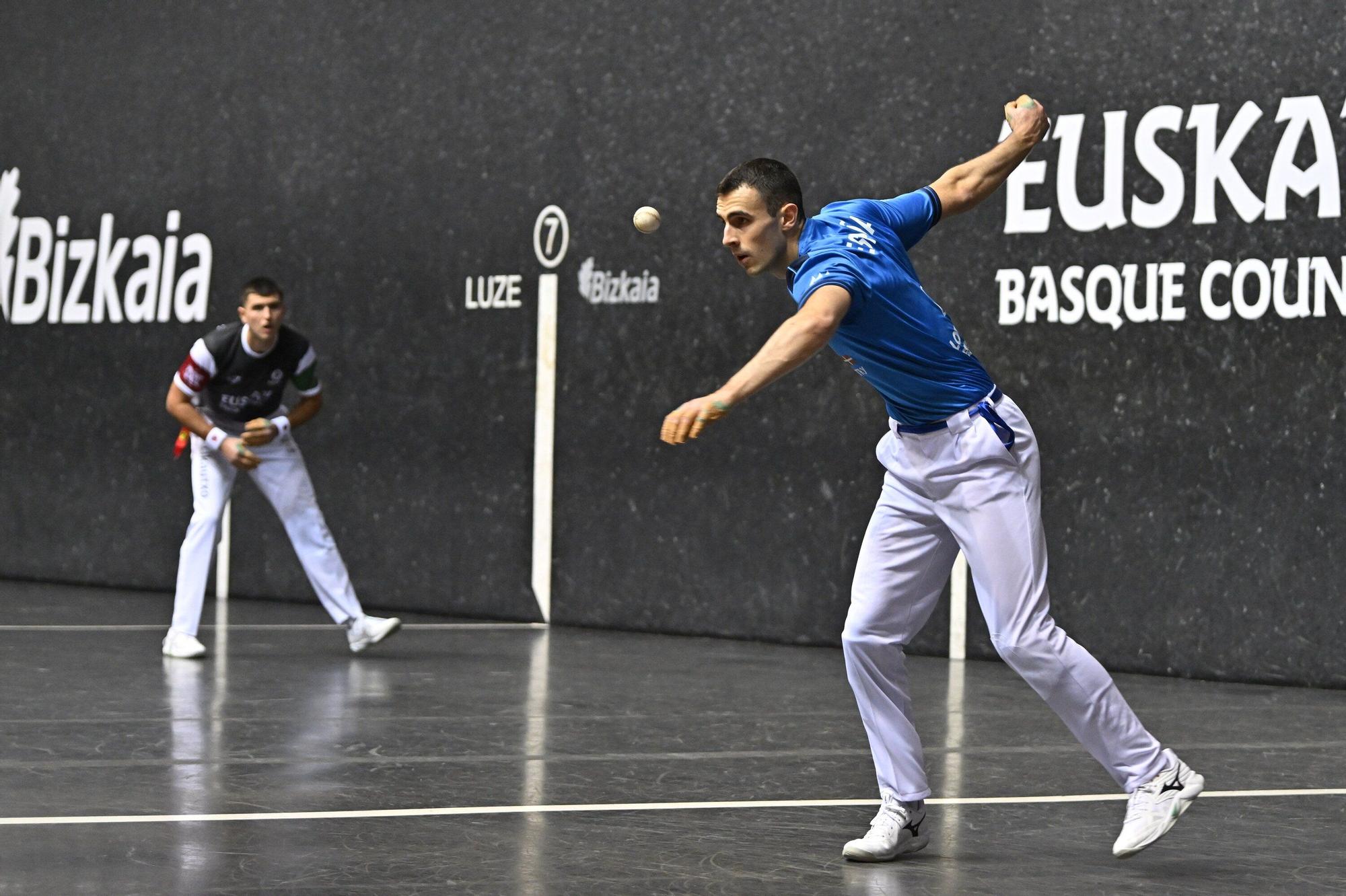 En imágenes: Lizeaga supera a Arribillaga en la final de la Liga de Naciones de mano individual