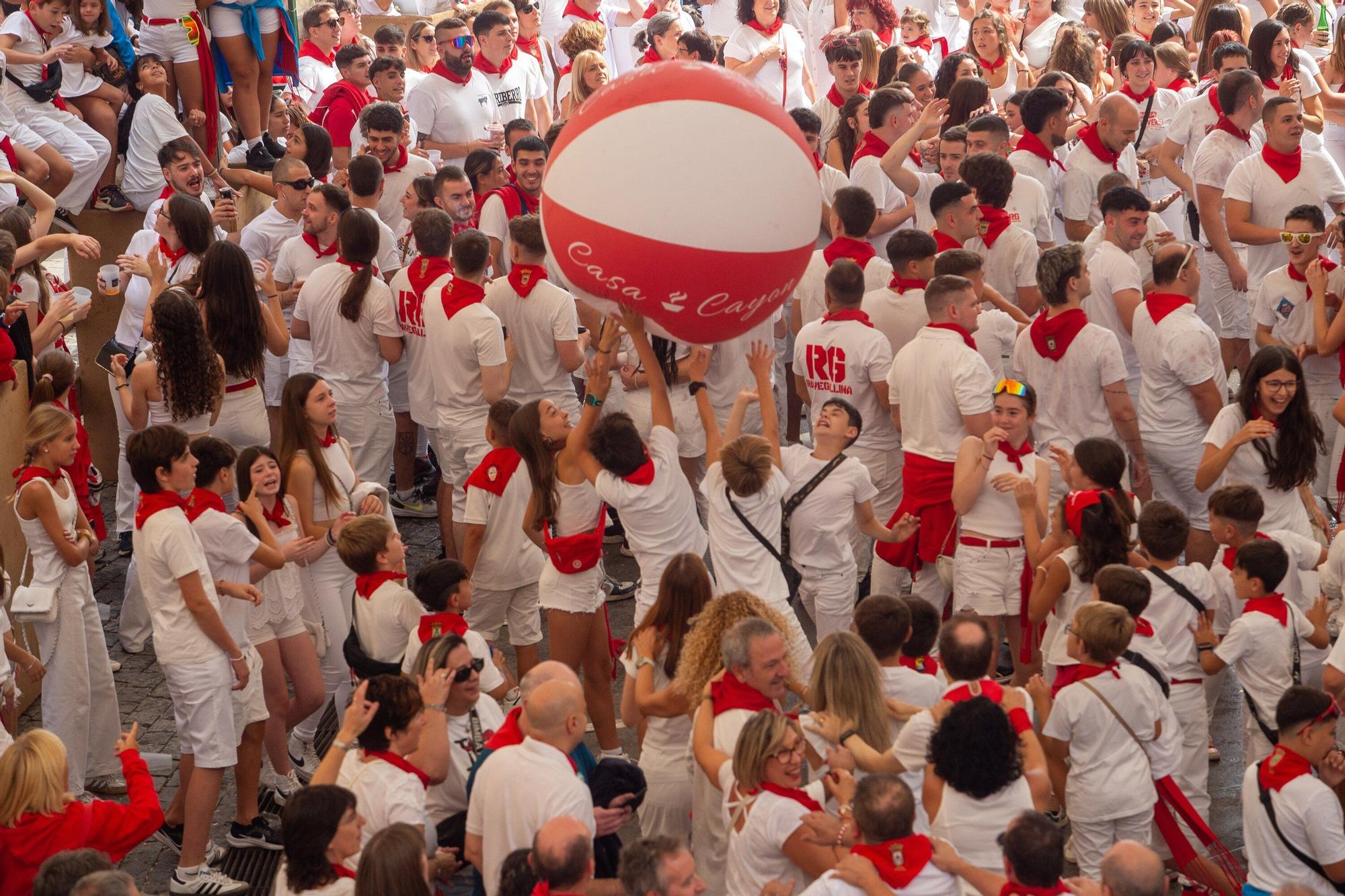 Fotos del cohete de fiestas de Olite 2025