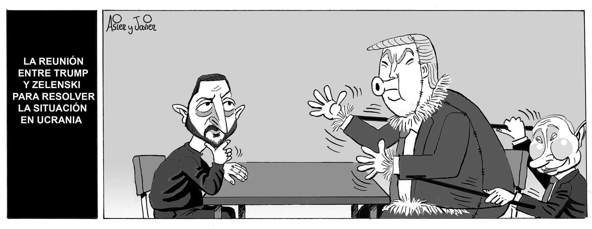 La tira de Asier y Javier del martes 19 de agosto de 2025