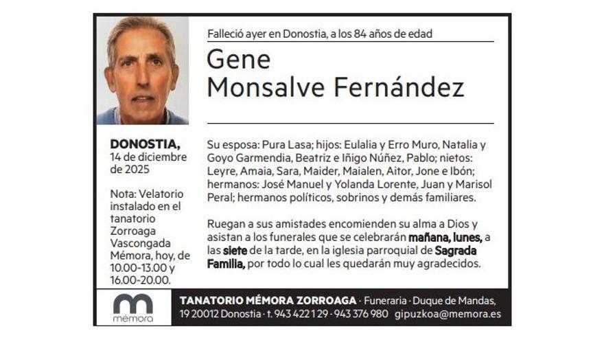 Gene Monsalve Fernández