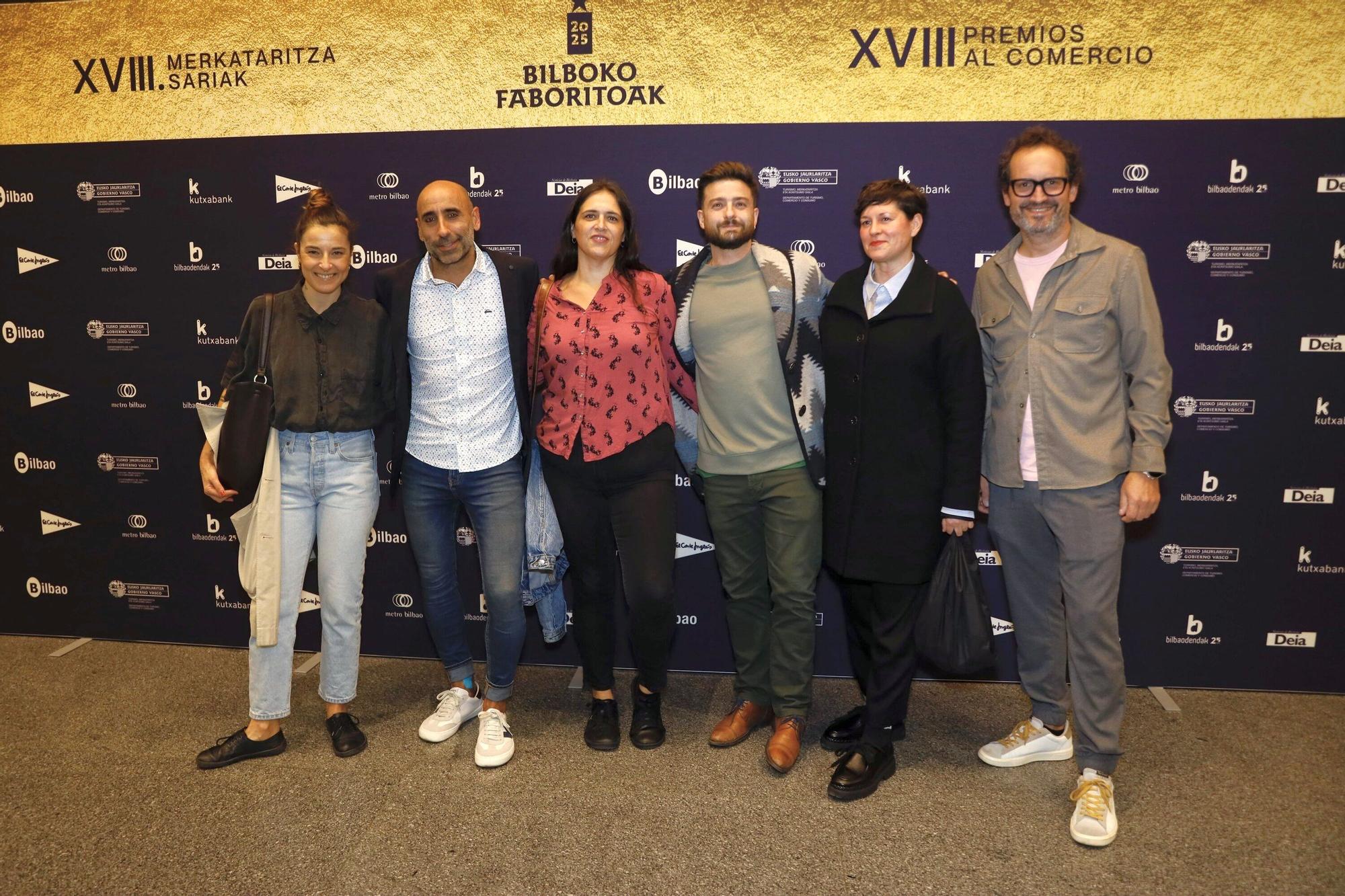 Jezabel Sandino, José Ramón González, Carolina Gómez, Eduardo Hurtado, Cristina Cendoya y Roberto López.