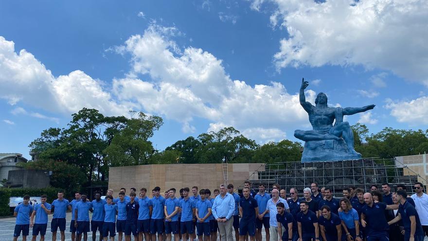 La Real visita el Museo de la Bomba Atómica de Nagasaki