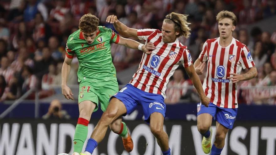 Atlético de Madrid-Osasuna | Llorente: &quot;Los tres puntos es lo importante del partido, que no era fácil&quot;
