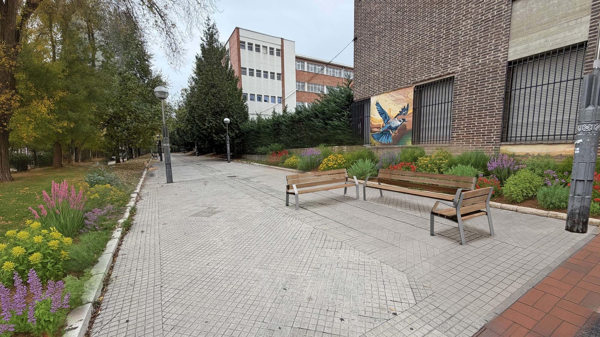 Recreación del proyecto para reformar el paseo Errekatxiki