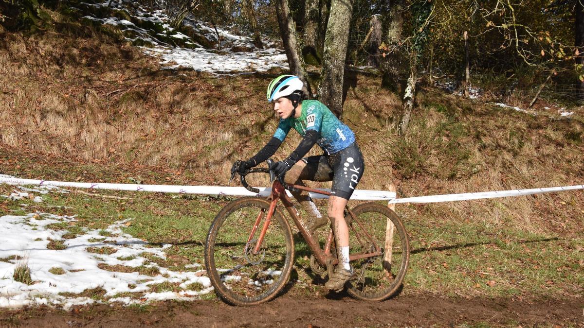 Naiara Saez de Jauregui, en un momento del recorrido
