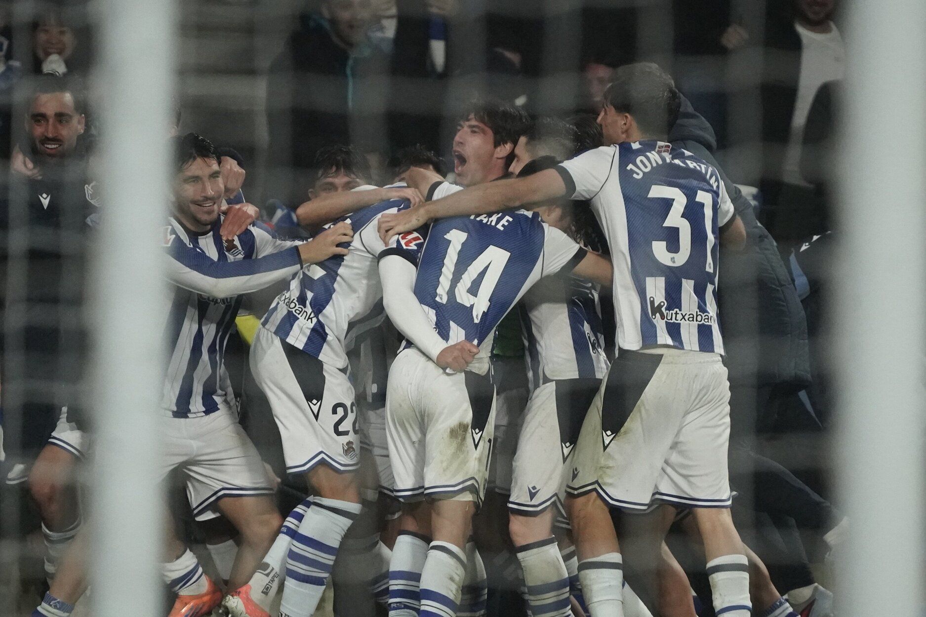 Las mejores imágenes del partido entre la Real y el Athletic