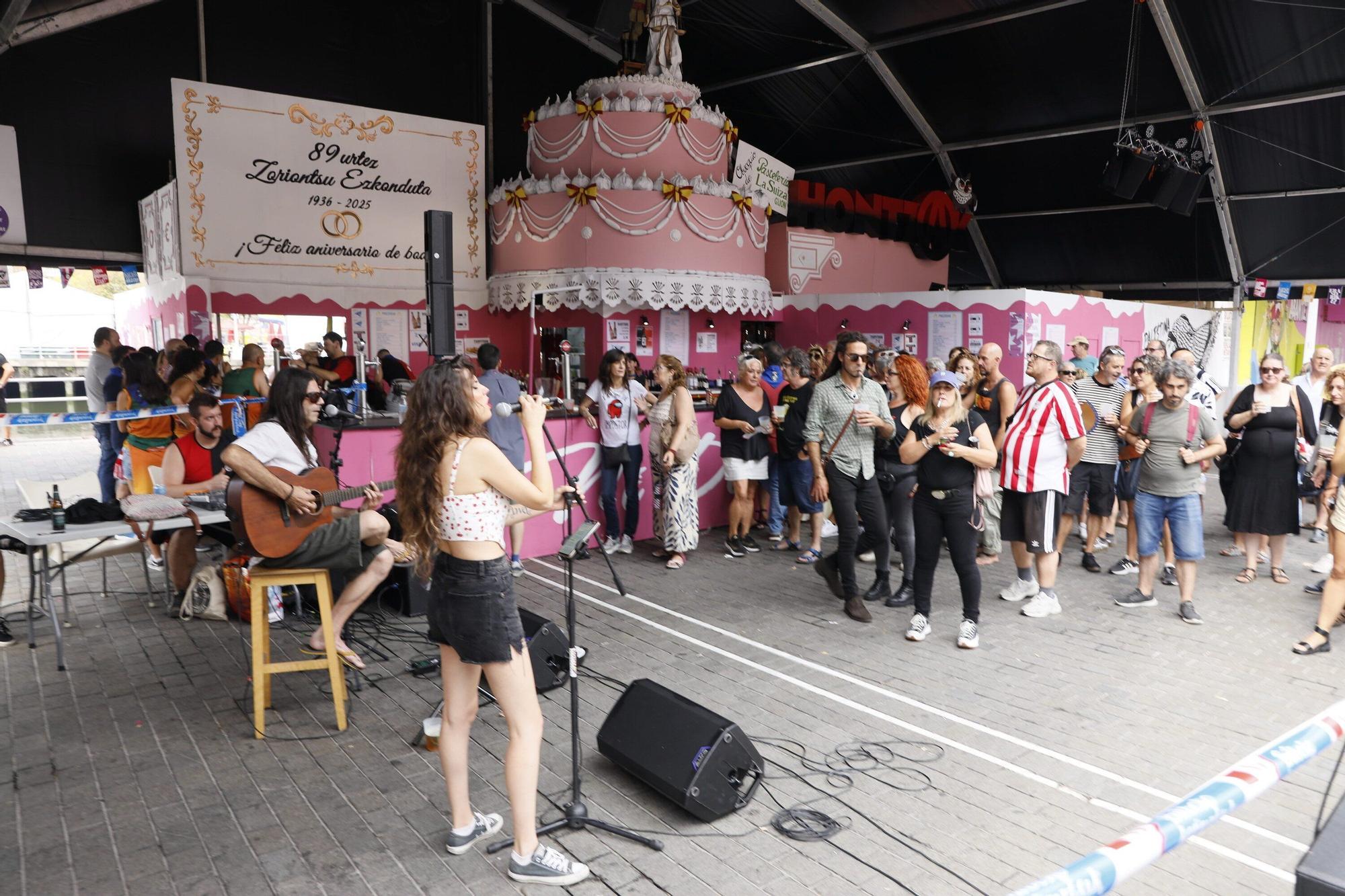 En imágenes: La fiesta sigue en la segunda jornada de Aste Nagusia