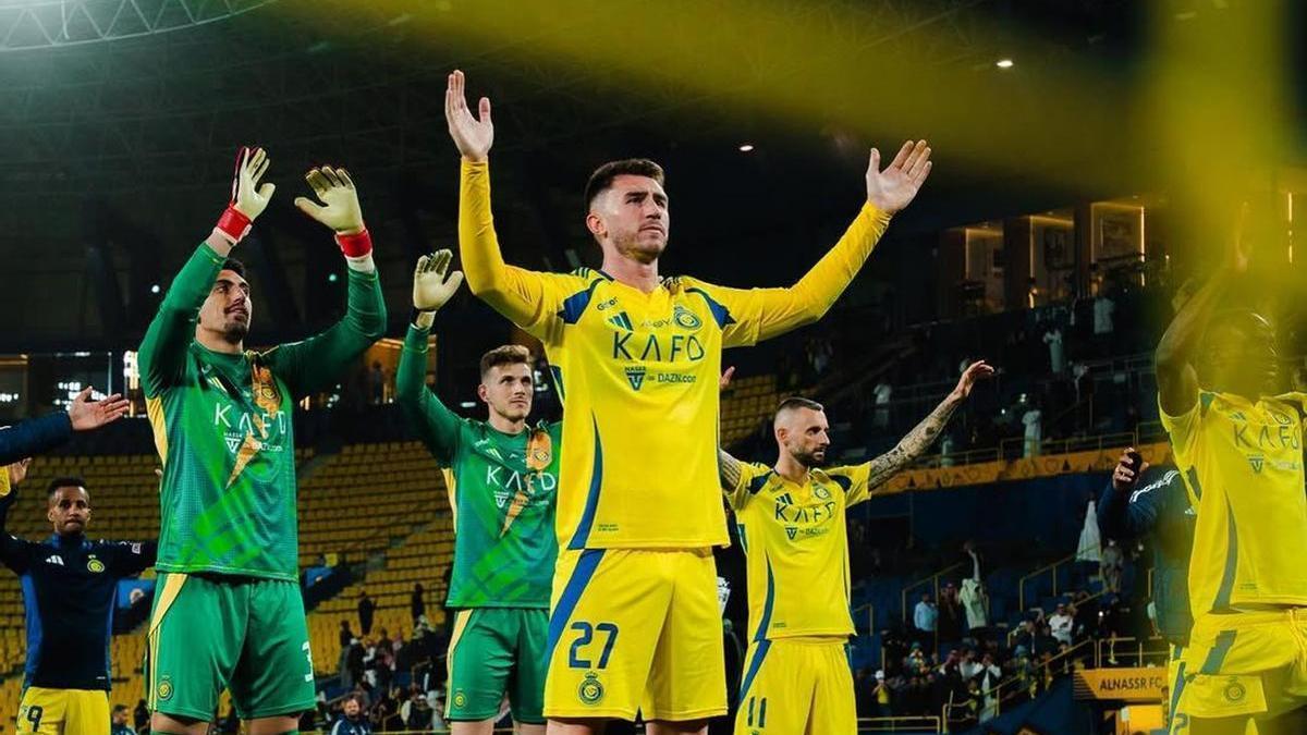 Aymeric Laporte con el Al-Nassr