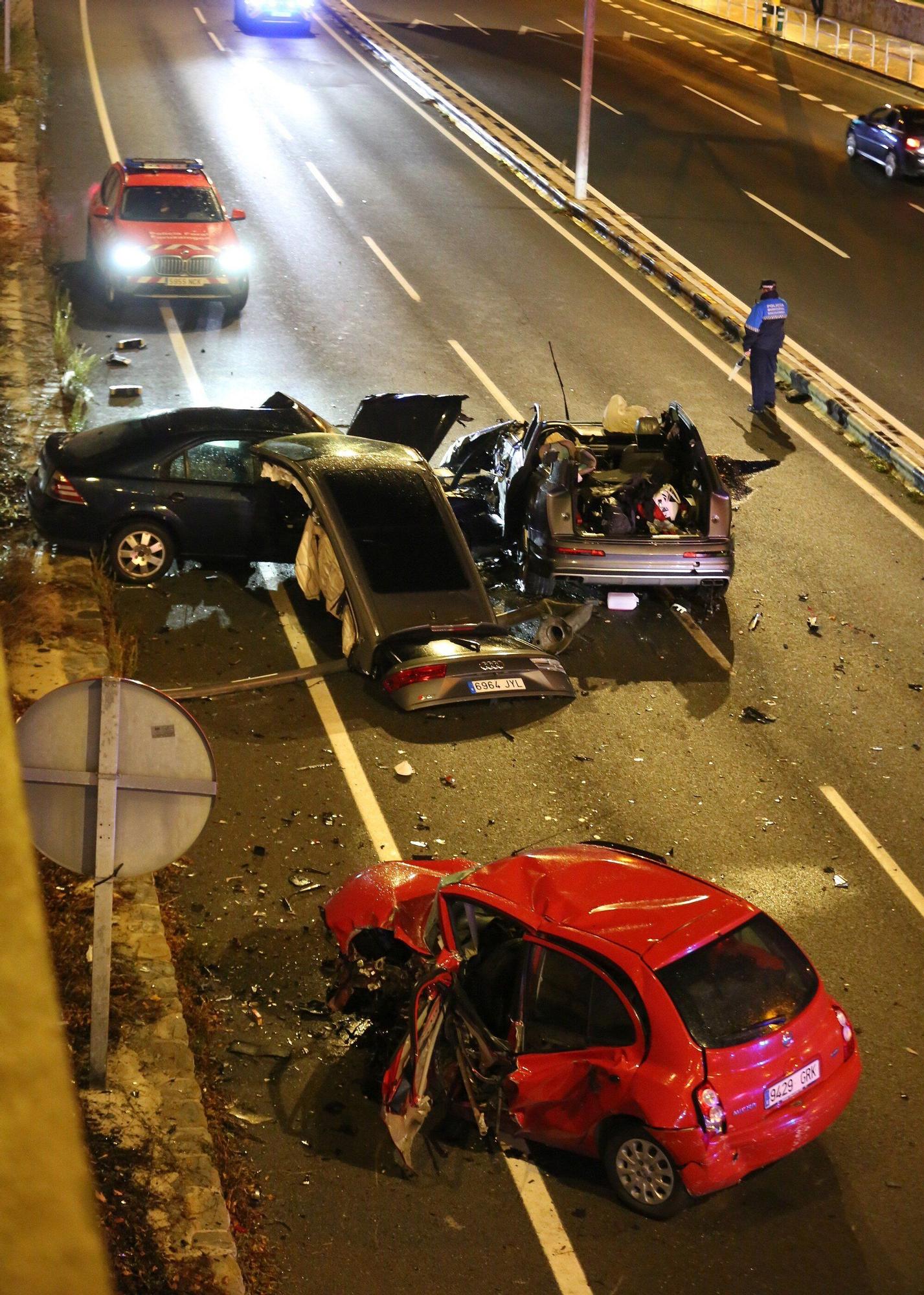 Grave accidente en Zizur