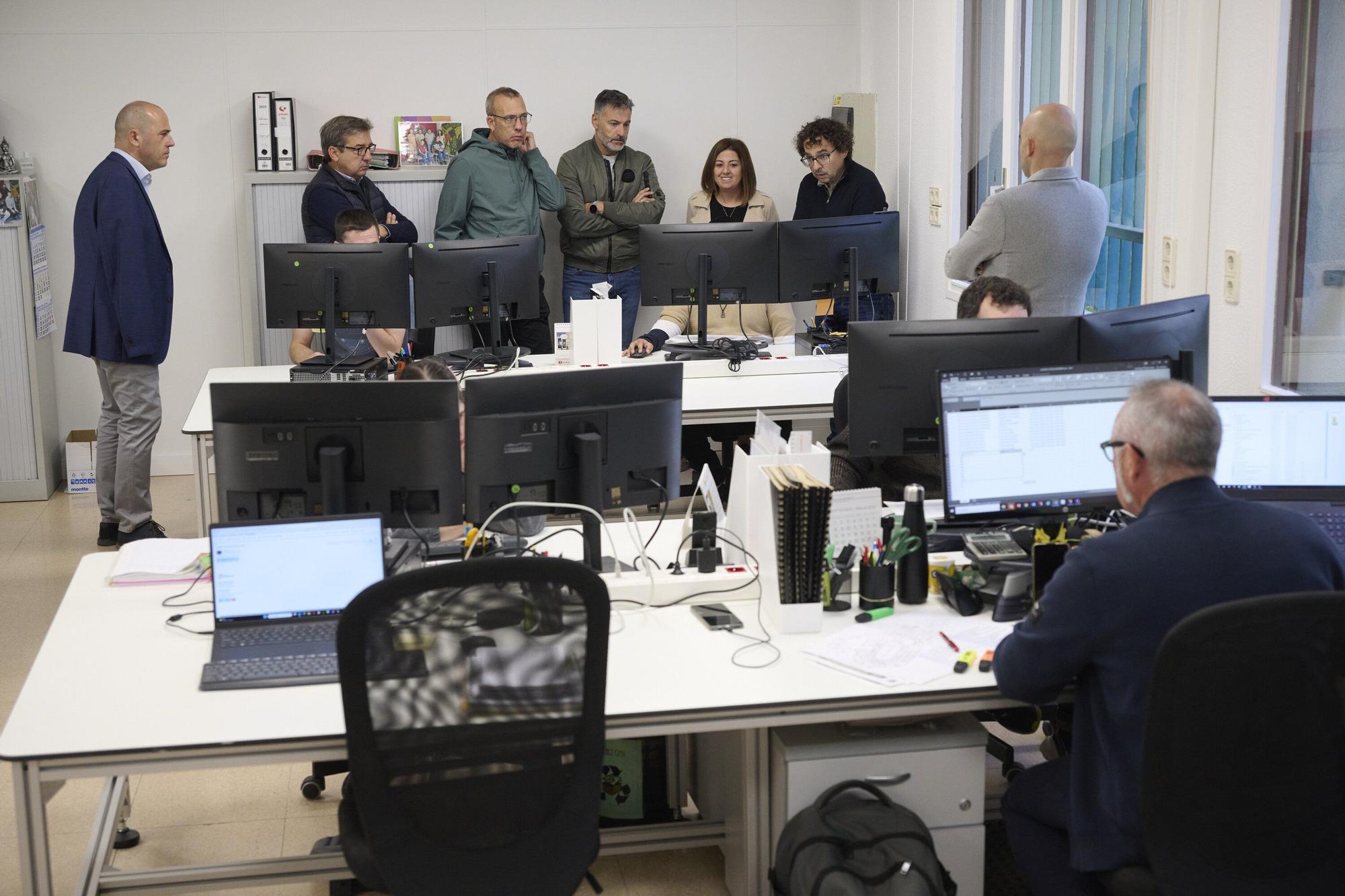 Visita municipal al Centro Ocupacional Ibaiondo
