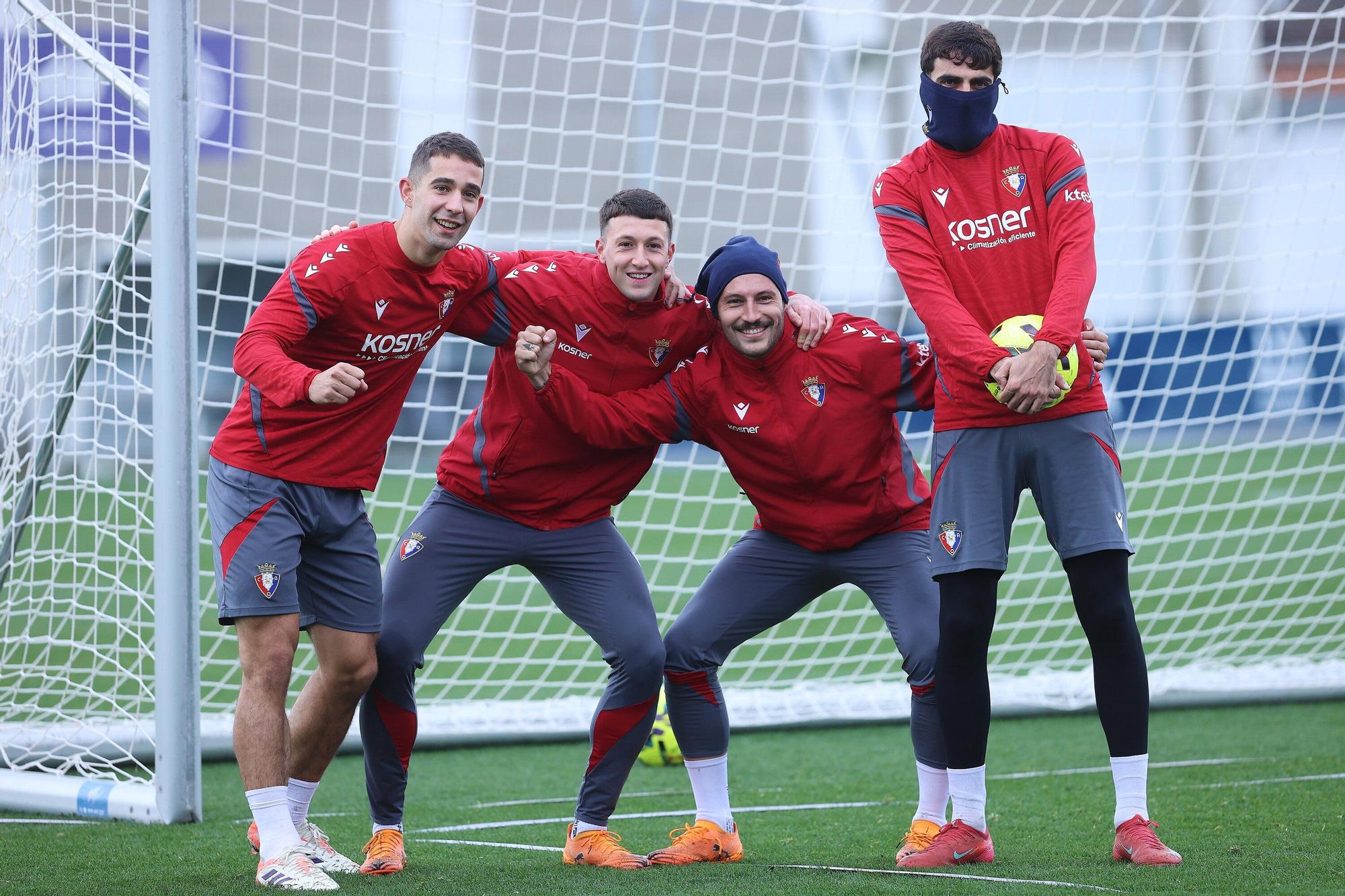 Fotos del entrenamiento de Osasuna (20 de noviembre de 2025)