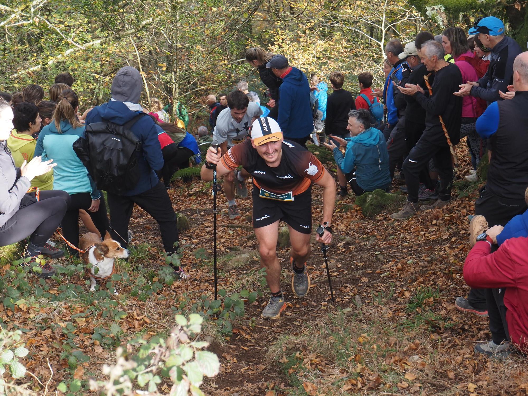 La llegada de los corredores a Karakate, en imágenes
