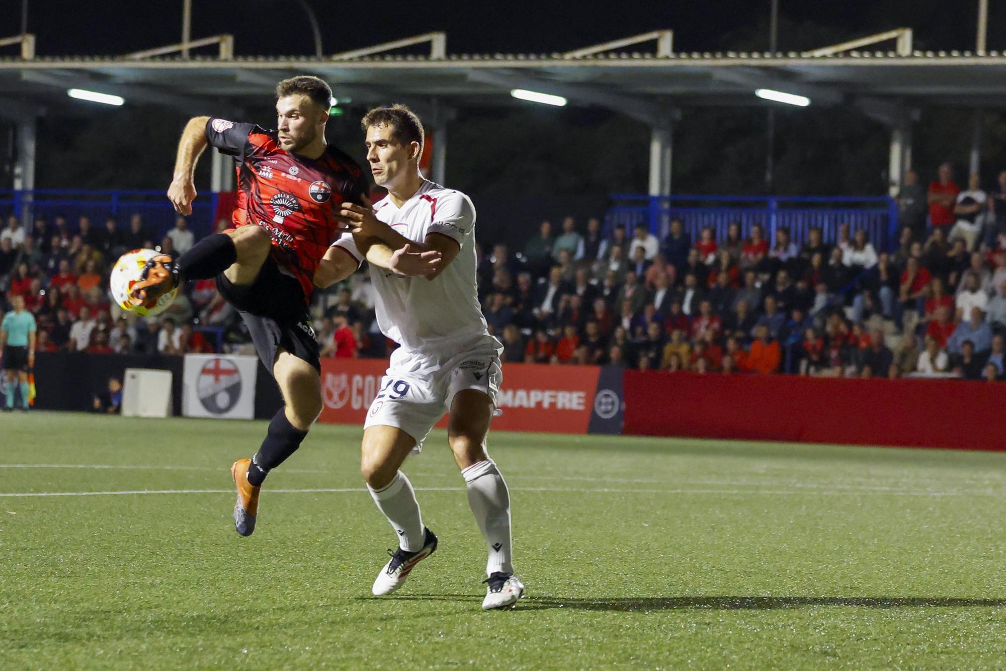 Fotos del partido de Copa del Rey Sant Jordi-Osasuna