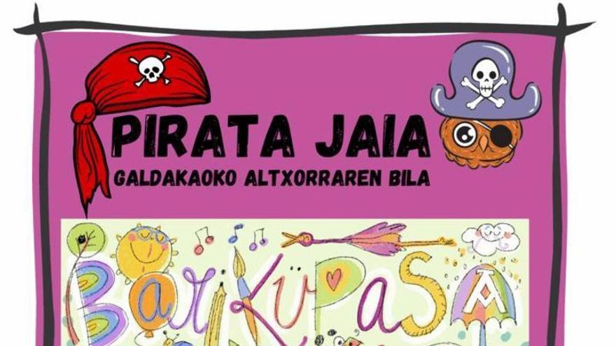 Galdakao retoma Barikupasa con una gran fiesta pirata y el objetivo de reforzar el euskera