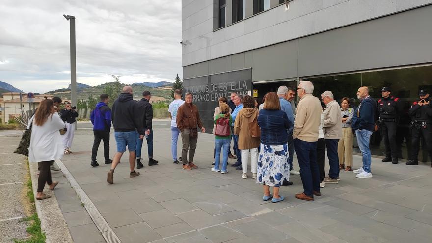 Respuesta de los grupos políticos de Estella-Lizarra tras las sentencias que han desestimado las acusaciones de la alcaldesa y de UPN