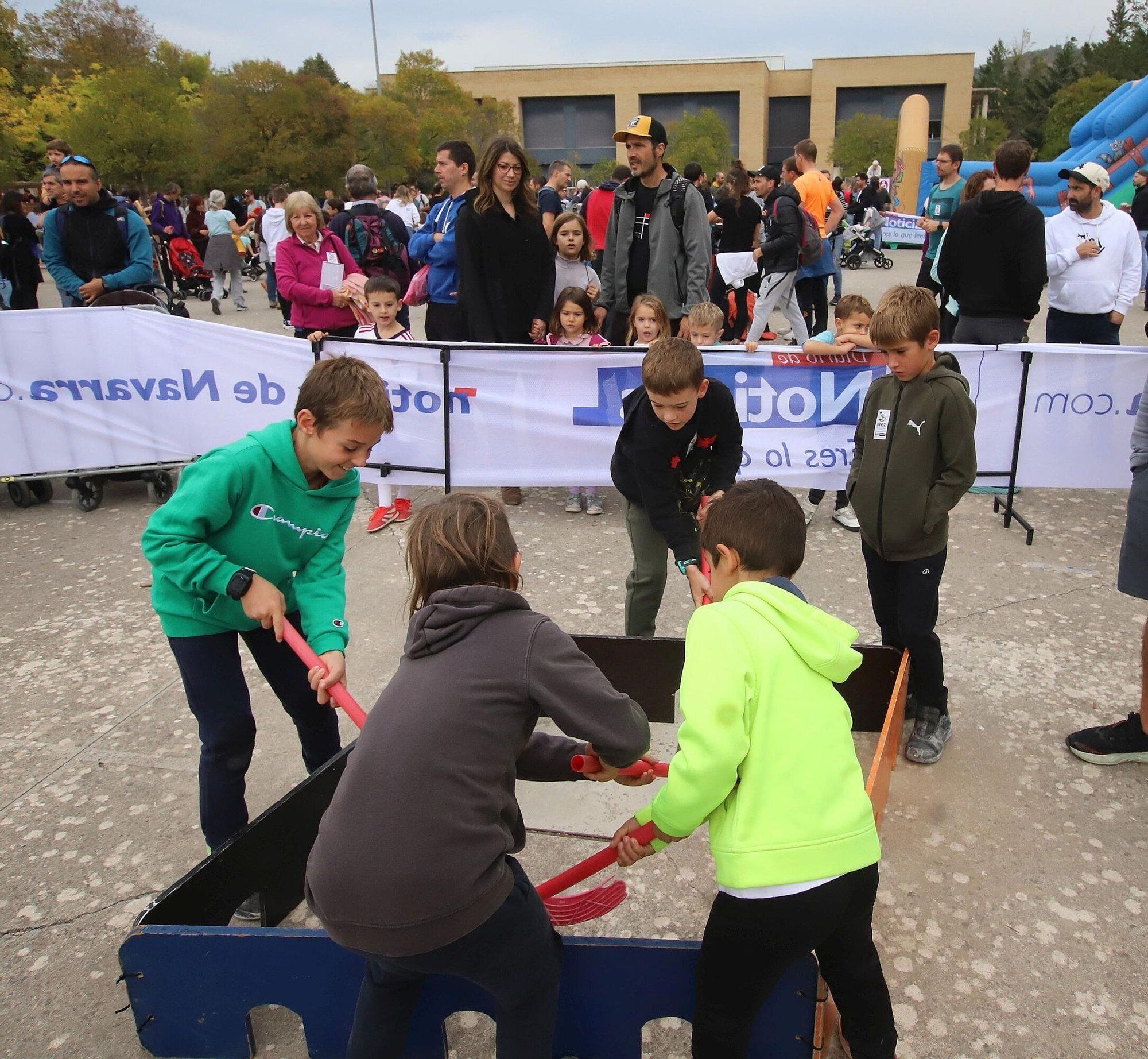 Fotos: Nafarroa Oinez 2025 en la ikastola Paz de Ziganda de Villava - Atarrabia