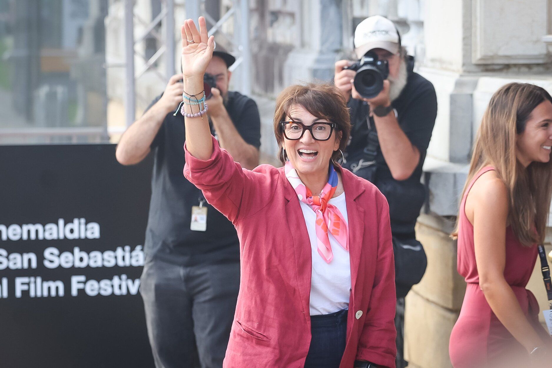 Los artistas ya van aterrizando en el Zinemaldia.