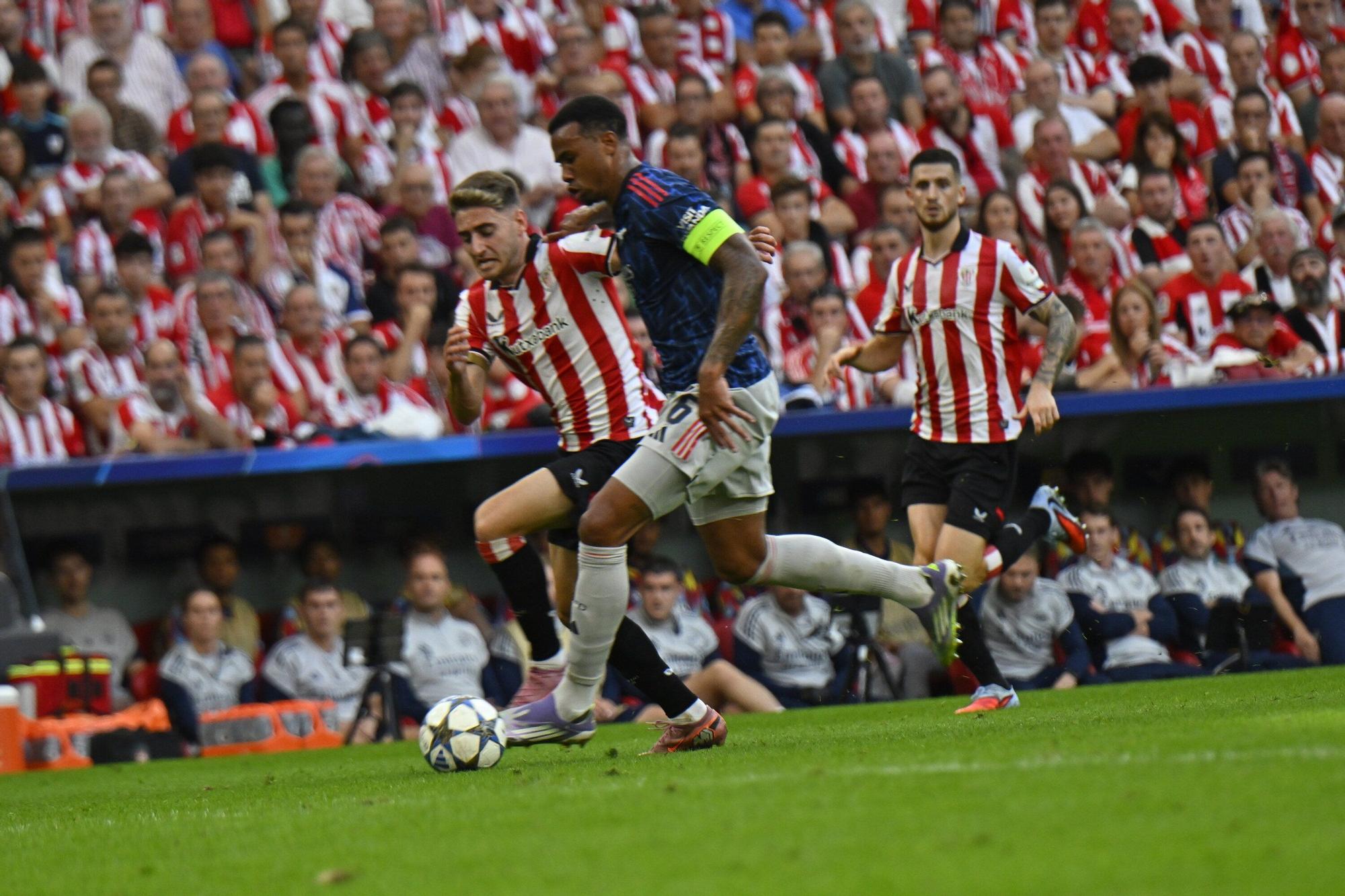 El Athletic-Arsenal, en imágenes