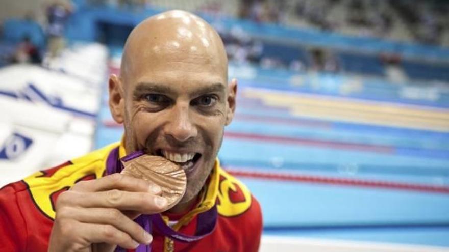 Richard Oribe sumó una medalla de bronce a la ya conseguida de plata en natación