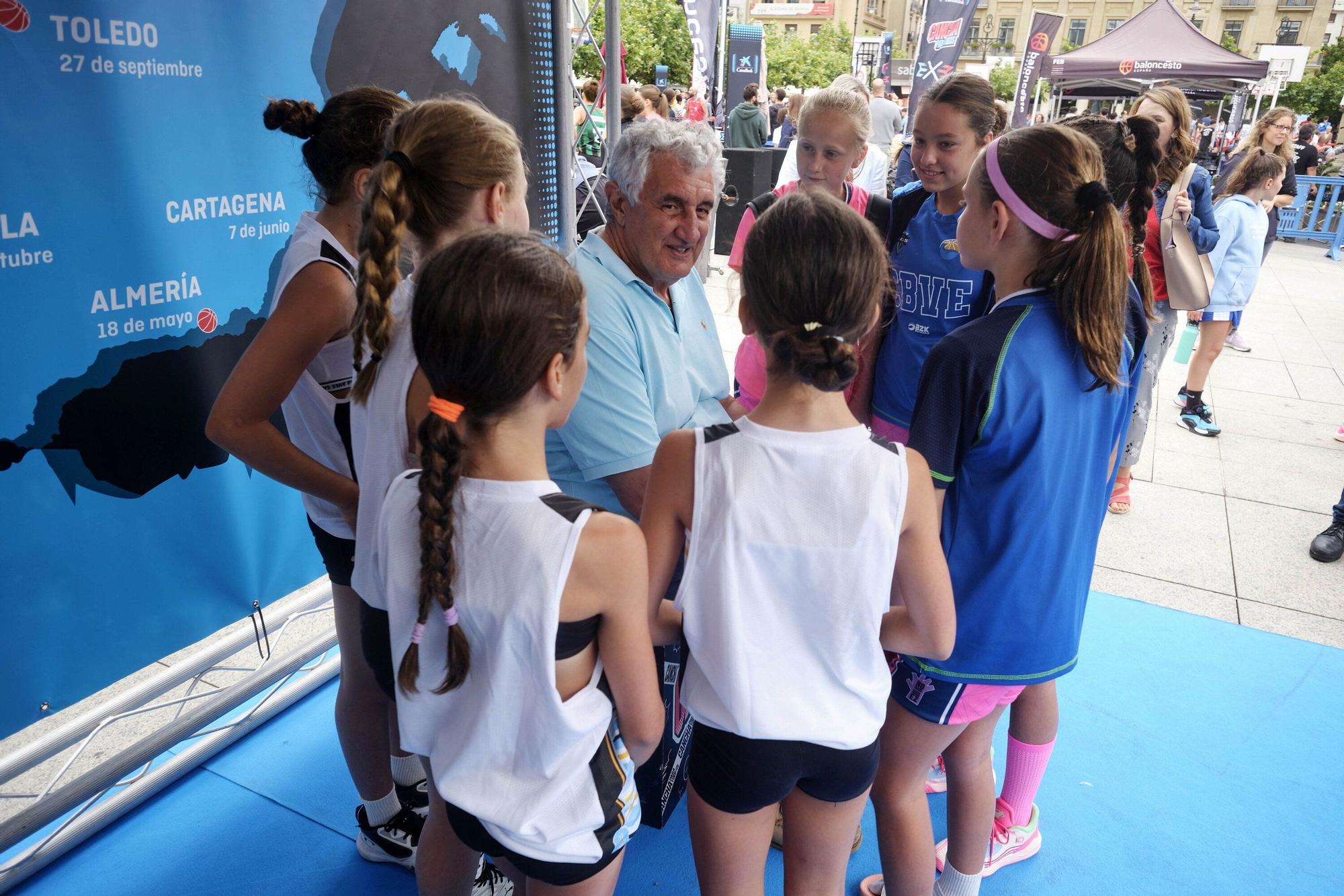 Fotos del circuito 3x3 de baloncesto Caixabank