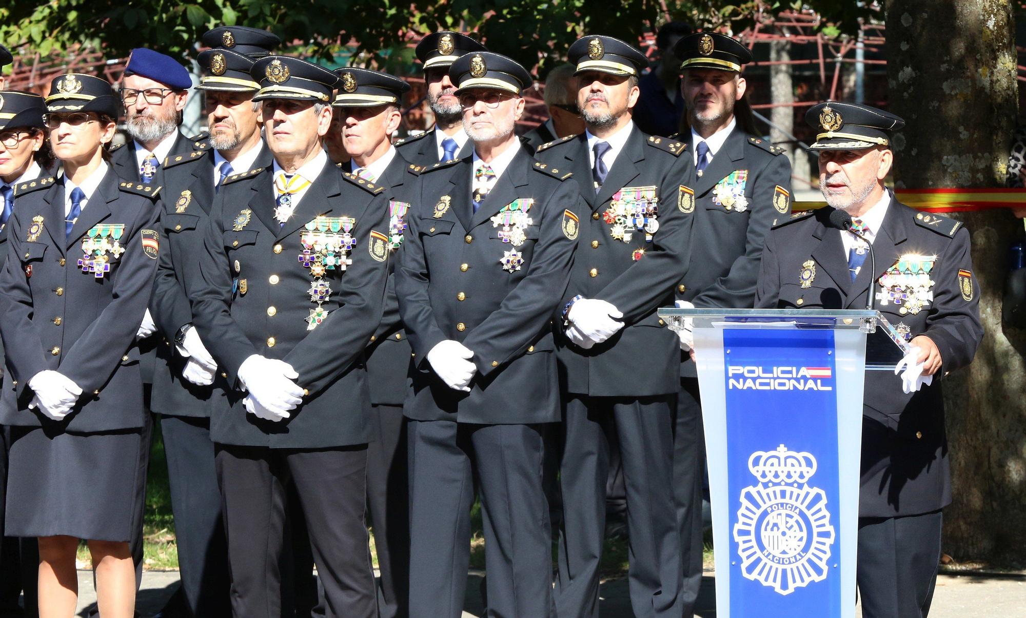 Fotos de la celebración del patrón de la Policía Nacional en Pamplona