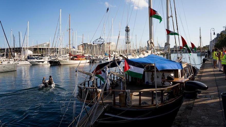 Flotilla Global Sumud: más de 20 barcos y 300 activistas parten de Barcelona rumbo a Gaza