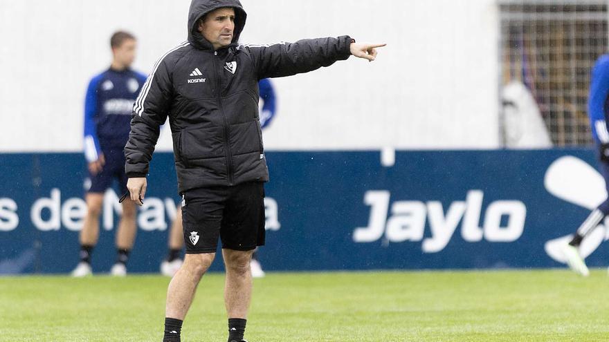 Fotos del entrenamiento de Osasuna (01/12/2023)