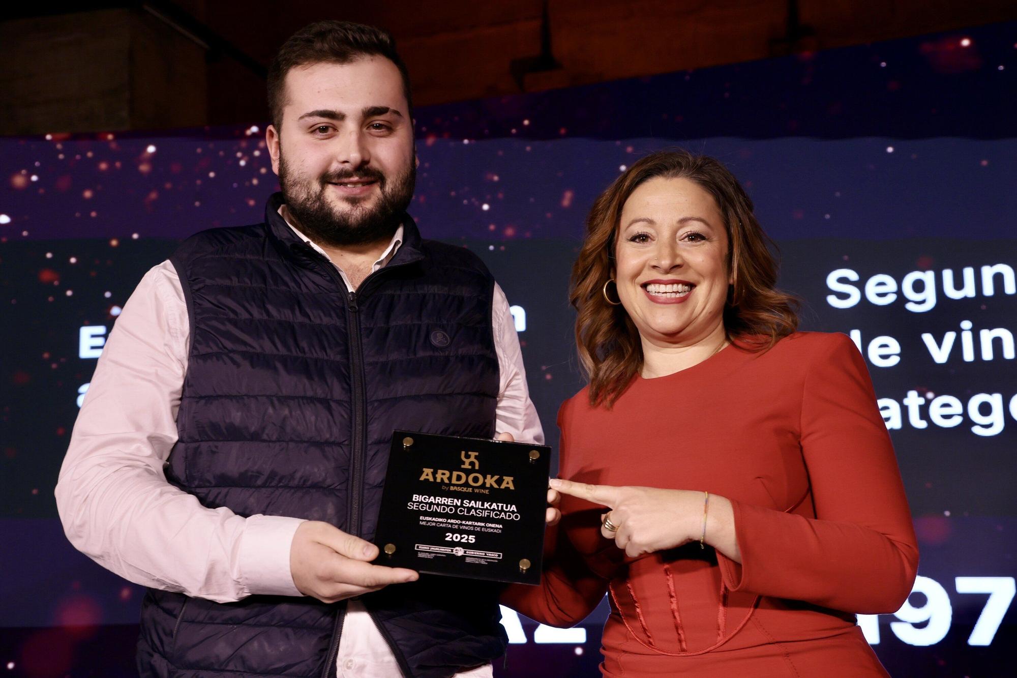 En imágenes: Los premios Ardoka reconocen las mejores cartas de vinos de Euskadi