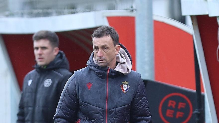 Santi Castillejo, entrenador de Osasuna Promesas: “No he visto nunca un penalti así, pero nos ha tocado a nosotros”