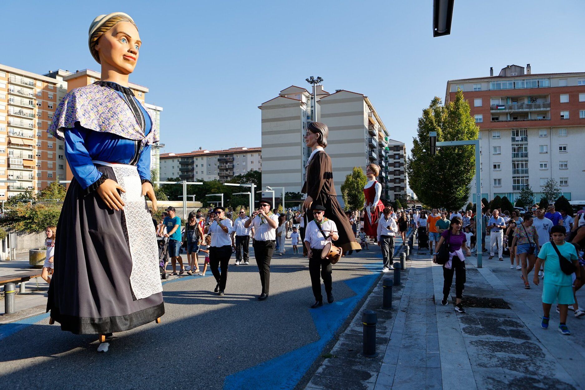 Fotos del chupinazo de fiestas de Ansoáin